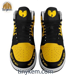 Wu tang Clan Air Jordan 1 High Top Shoes Protect Ya Neck 2 tRuvK