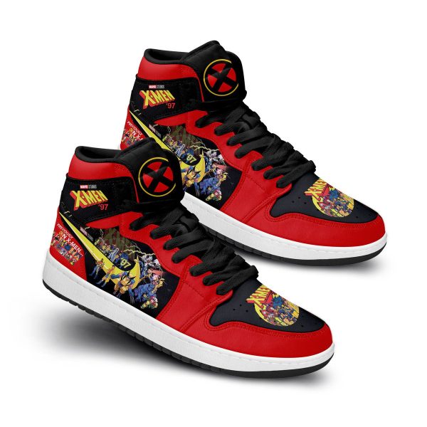 X-men 97 Comic Air Jordan 1 High Top Shoes