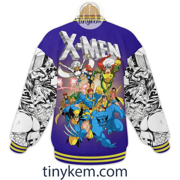 X-men Baseball Jacket: Comic Wolverine