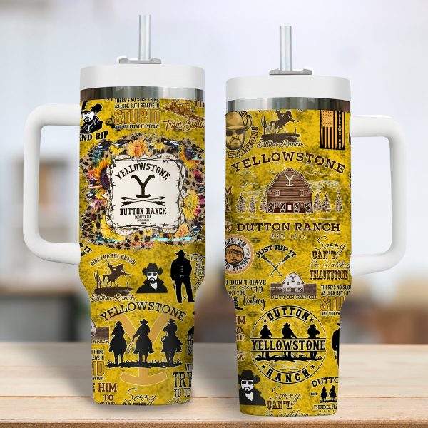 Yellowstone Movie Customized 40Oz Tumbler