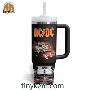 AC DC 40OZ Tumbler Last Stop Before The Highway To Hell 3 4YjMf