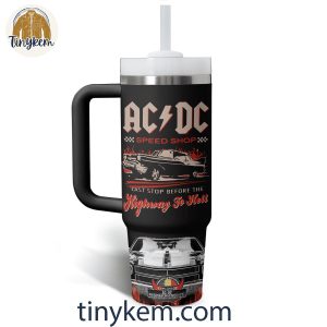 AC DC 40OZ Tumbler Last Stop Before The Highway To Hell 4 mNmaL