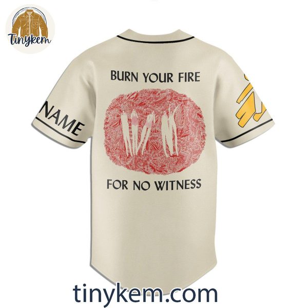 Angel Olsen Burn Your Fire For No Witness Custom Baseball Jersey