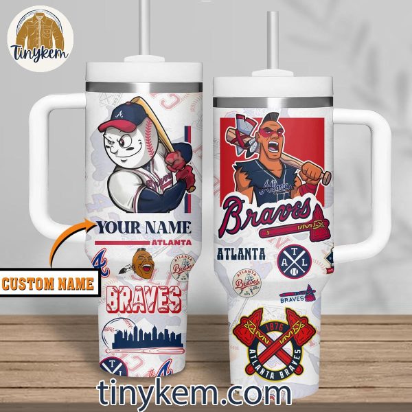 Atlanta Braves Personalized 40OZ Tumbler