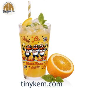 Baltimore Orioles Custom 16OZ Beer Glass Cup 9 8QYiy