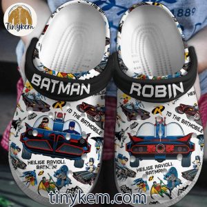 Batman And Robin Unisex Crocs Clogs