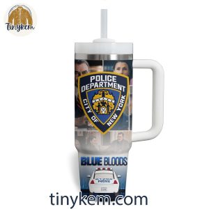 Blue Bloods New York City Police Department 40OZ Tumbler 3 sV8uu