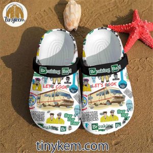 Breaking Bad Themed Casual Crocs – Comfort Slip-On Clogs