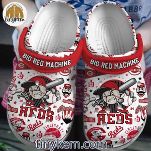 Cincinnati Reds Big Red Machine Unisex Crocs Clogs