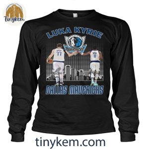 Dallas Mavericks Luka Doncic and Kyrie Irving Shirt 4 lF5Rq