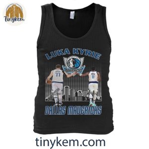 Dallas Mavericks Luka Doncic and Kyrie Irving Shirt 5 l1IRX