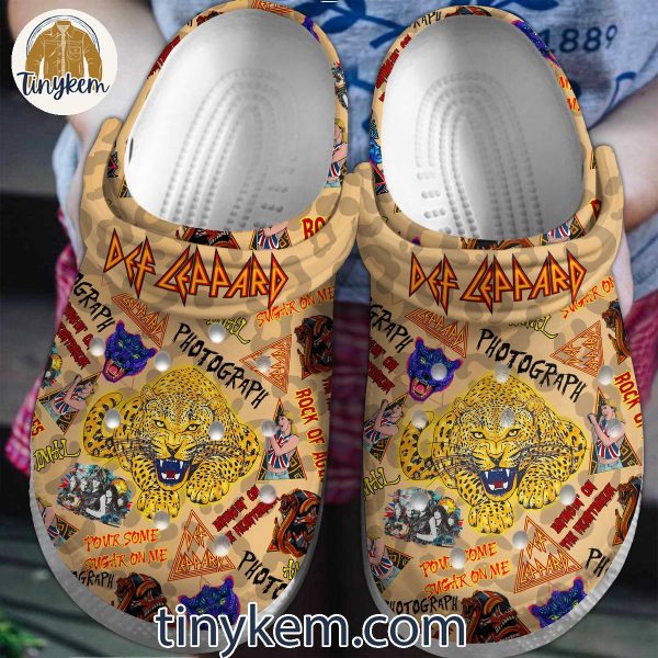 Def Leppard Unisex Crocs Clogs