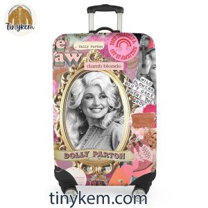Dolly Parton Luggage Cover