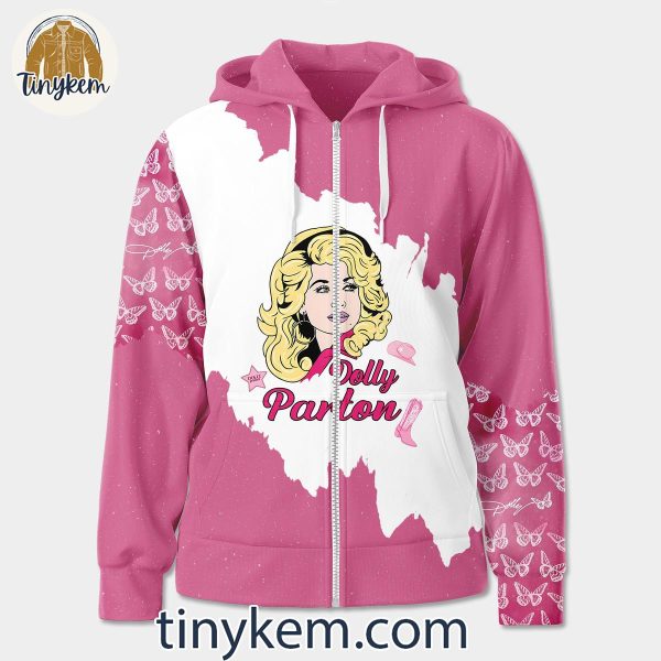 Dolly Parton To Shine Ourself Be True Zipper Hoodie