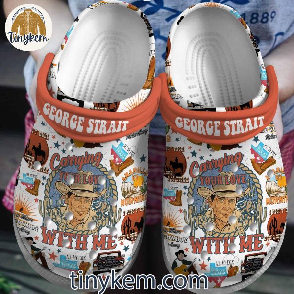 George Strait Carrying Your Love With Me Unisex Crocs Clogs