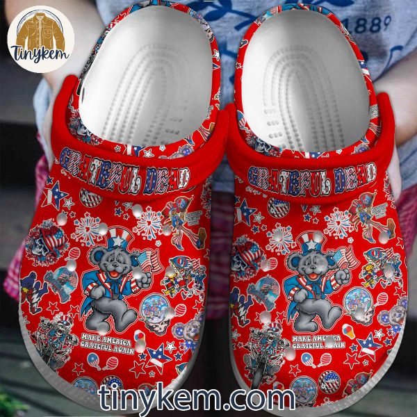 Grateful Dead America’s Independence Day Unisex Crocs Clogs