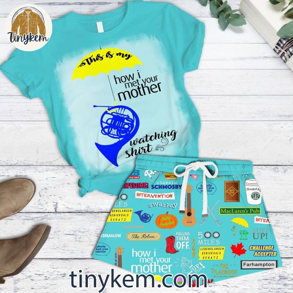 How I Met Your Mother Tshirt and Shorts Set