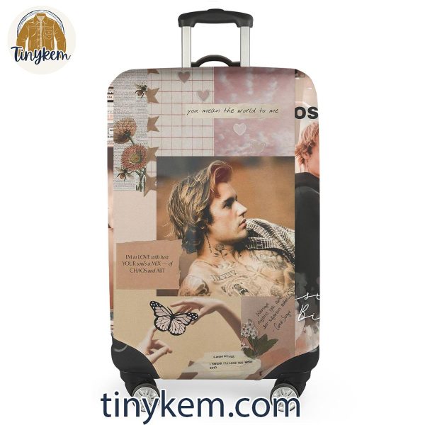 Justin Bieber Luggage Cover