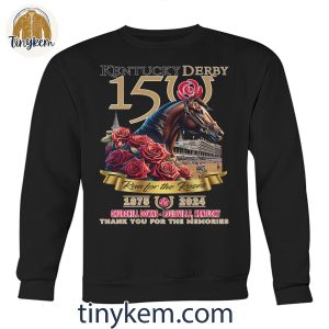 Kentucky Derby 15 Years Anniversary Run For The Roses Shirt 3 Ylf9U