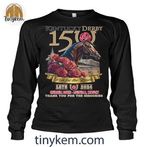 Kentucky Derby 15 Years Anniversary Run For The Roses Shirt 4 cQFzo