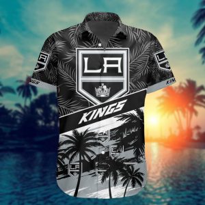 Los Angeles Kings Summer Design Button Shirt2B2 1uDom