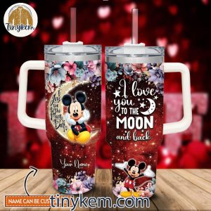 Mickey Mouse Customized 40OZ Tumbler All You Need Is A Little Bit Of Magic
