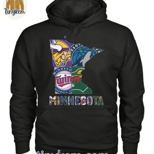 Minnesota Sport Teams With Vikings2C Twins2C Timberwolves2C Wild T Shirt 2 4mkJo
