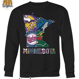 Minnesota Sport Teams With Vikings2C Twins2C Timberwolves2C Wild T Shirt 3 tZ2J9