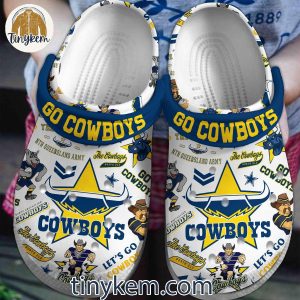 NQ Cowboys Themed Casual Crocs – Comfort Slip-On Clogs