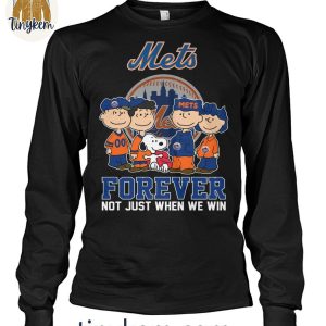 New York Mets x Peanuts Forever Not Just When We Win T Shirt 4 9bHUG
