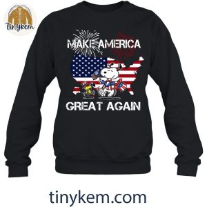 Peanuts Snoopy Make America Great Again Shirt 3 IDthy