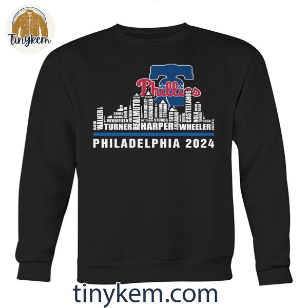 Philadelphia Phillies 2024 Roster Shirt