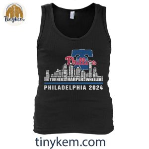 Philadelphia Phillies 2024 Roster Shirt 5 k6jKQ