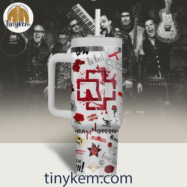 Rammstein Rusia Love 40OZ Tumbler