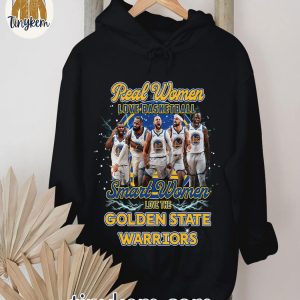Real Women Love Basketball Smart Women Love The Golden State Warriors T Shirt 2 xYJCL