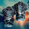 San Jose Sharks Summer Design Button Shirt