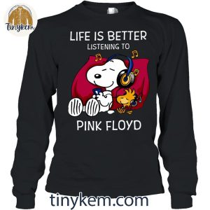 Snoopy Life Is Better Listening To Pink Floyd Shirt 4 SvsEx