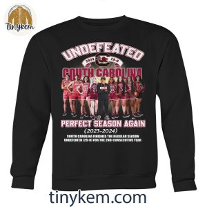 South Carolina Gamecocks Undefeated Seasons Shirt 3 YfNtm