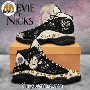 Stevie Nicks Air JD13 Flowers Shoes