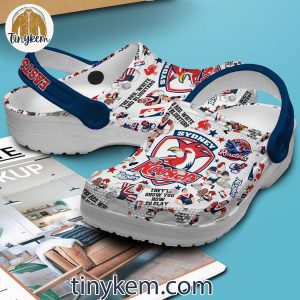Sydney Roosters Themed Casual Crocs Easts To Win 3 zCMK1