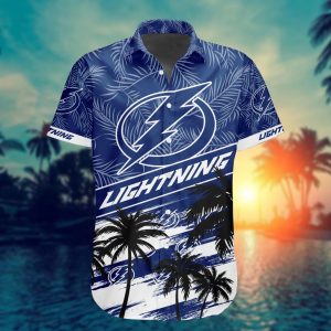 Tampa Bay Lightning Summer Design Button Shirt2B2 vb7Yp