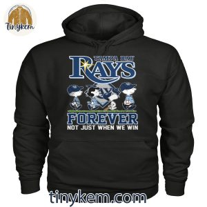 Tampa Bay Rays And Peanuts Shirt Forever Not Just When We Win 2 NCClN