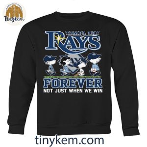 Tampa Bay Rays And Peanuts Shirt Forever Not Just When We Win 3 EI4ck