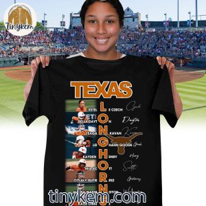 Texas Longhorns Women’s Softball Player Roster T-Shir