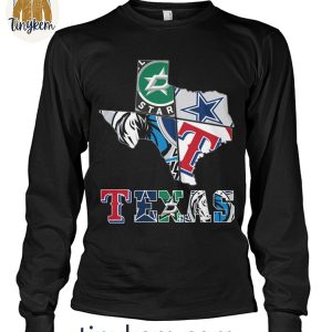Texas Sport Teams With Dallas Cowboys2C Stars2C Mavericks2C Rangers T Shirt 4 dkjso