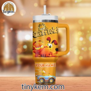 The Garfield Custom 40OZ Tumbler 3 GFWdK