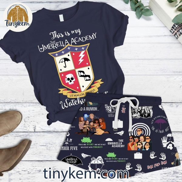 This Is My The Umbrella Academy Watching Shirt  Tshirt And Shorts Set