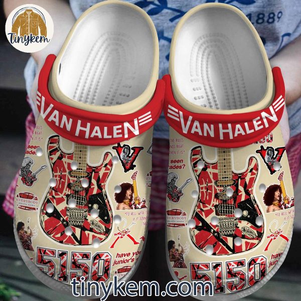 Van Halen 5150 Unisex Crocs Clogs