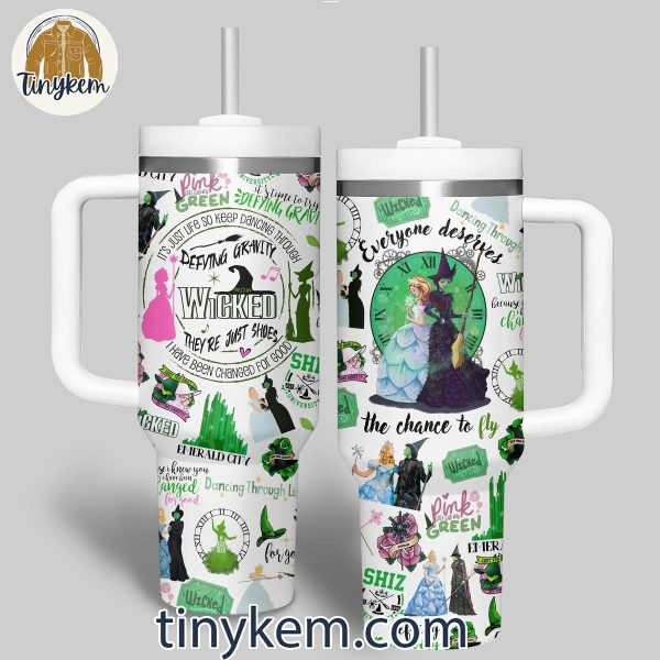Wicked The Musical Insulated 40oz Tumbler With Handle