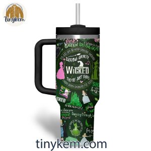 Wicked The Musical Insulated 40oz Tumbler With Handle 5 5uzyB